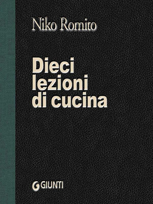 cover image of Dieci lezioni di cucina